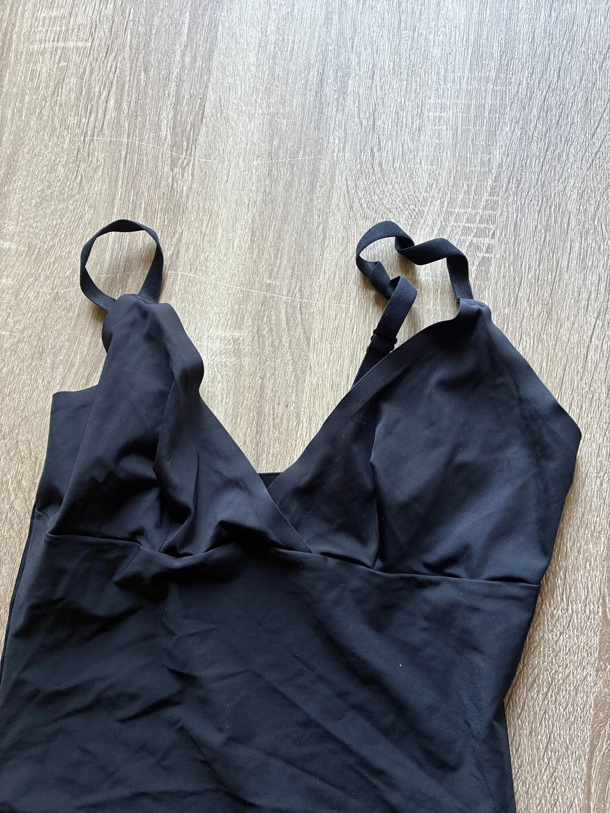 Body noir effet similicuir H&M T.M – H&M – taille M / 38 / 10 2