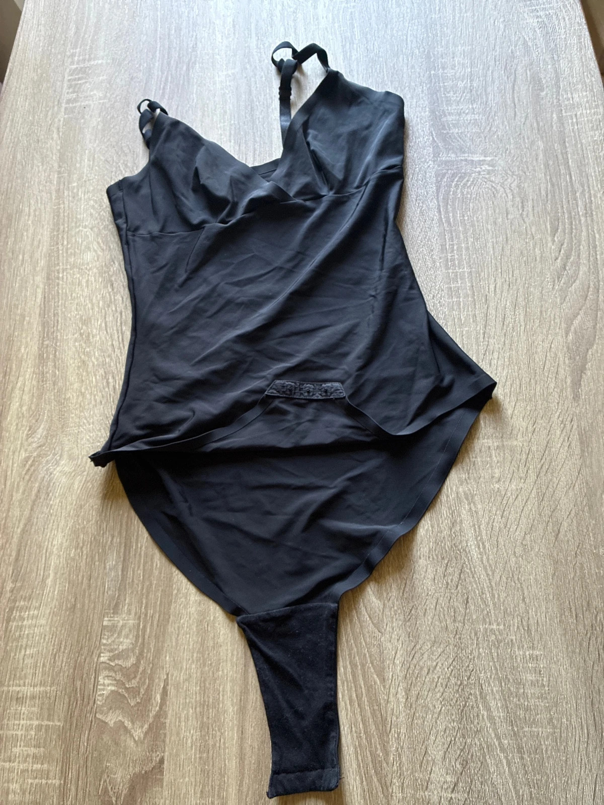 Body noir effet similicuir H&M T.M