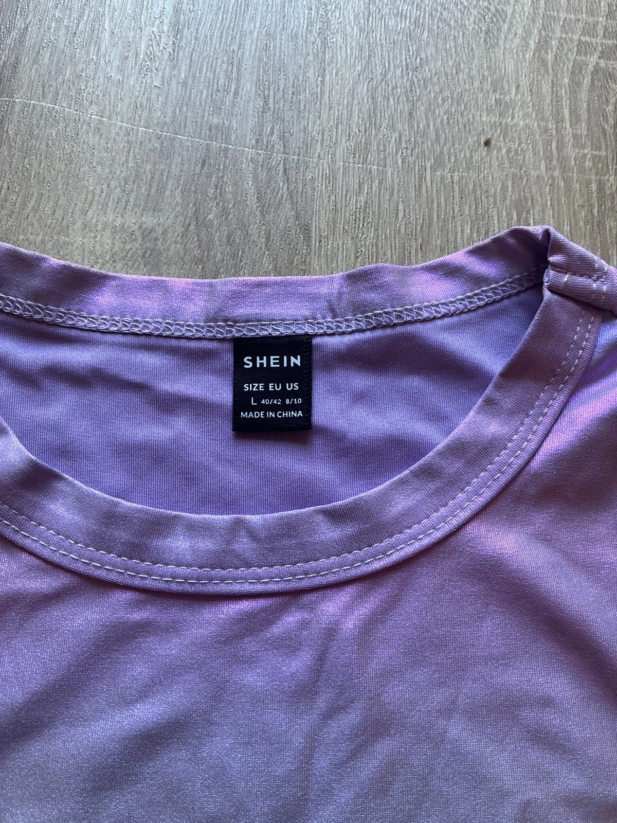 Débardeur Shein violet irisé taille L – Shein – taille L / 40 / 12 3