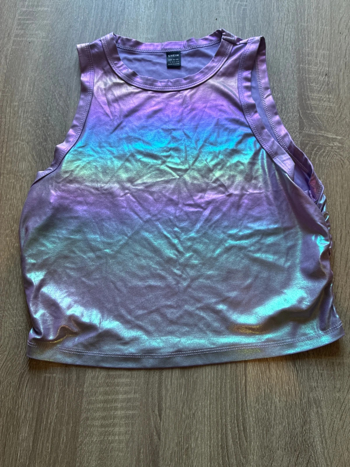 Débardeur Shein violet irisé taille L – Shein – taille L / 40 / 12