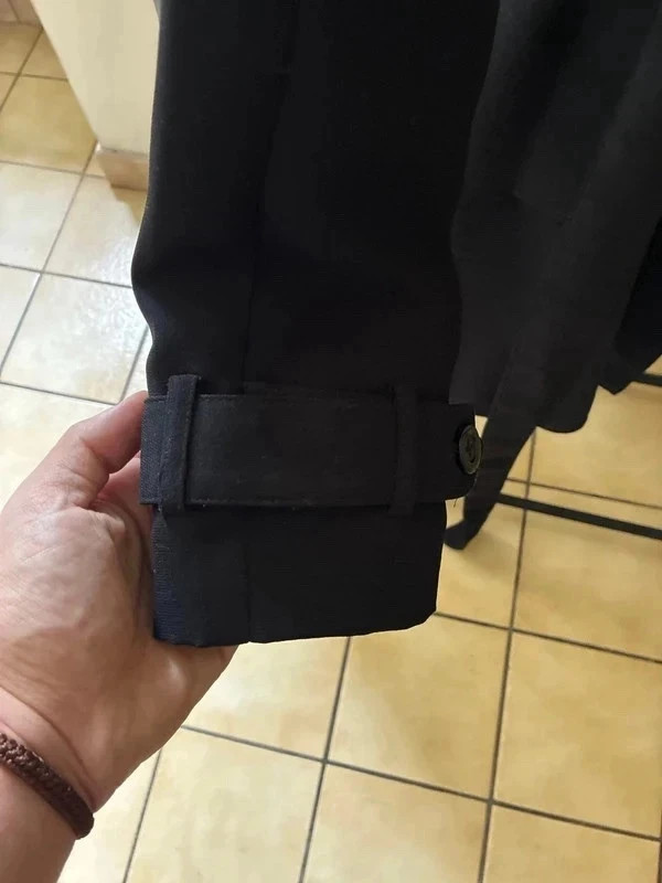 Trench noir femme VILA – coupe élégante – Vila – taille M / 38 / 10 4