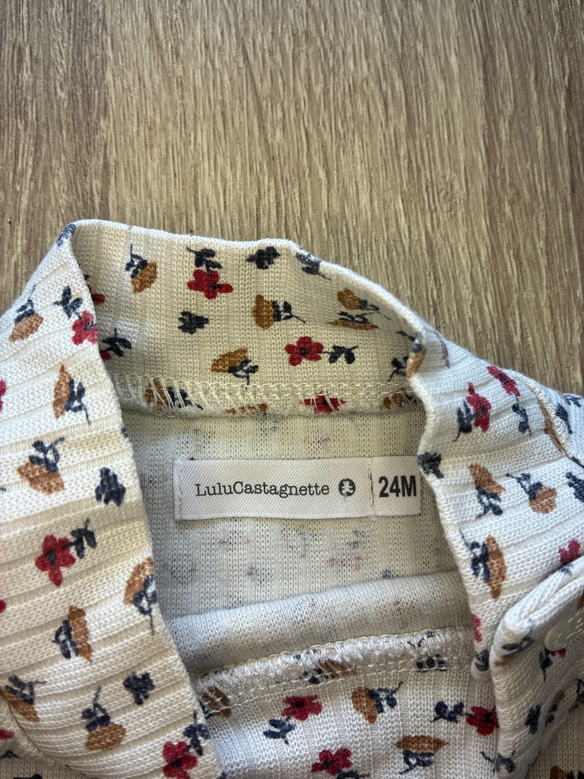 Haut Lulu Castagnette fille 24 mois – motif fleuri – Lulu Castagnette – taille 18-24 mois / 86 cm 3