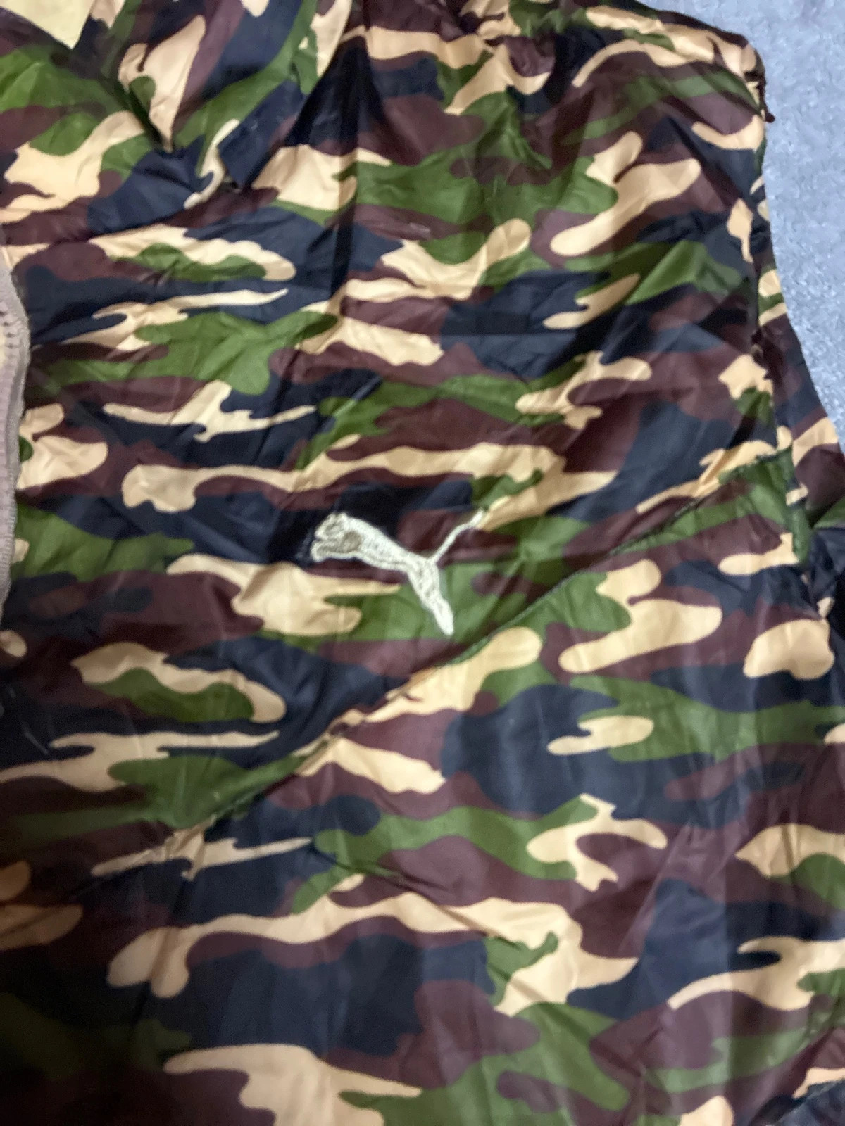Doudoune sans manches Puma XL camouflage militaire – Puma – taille XL 3