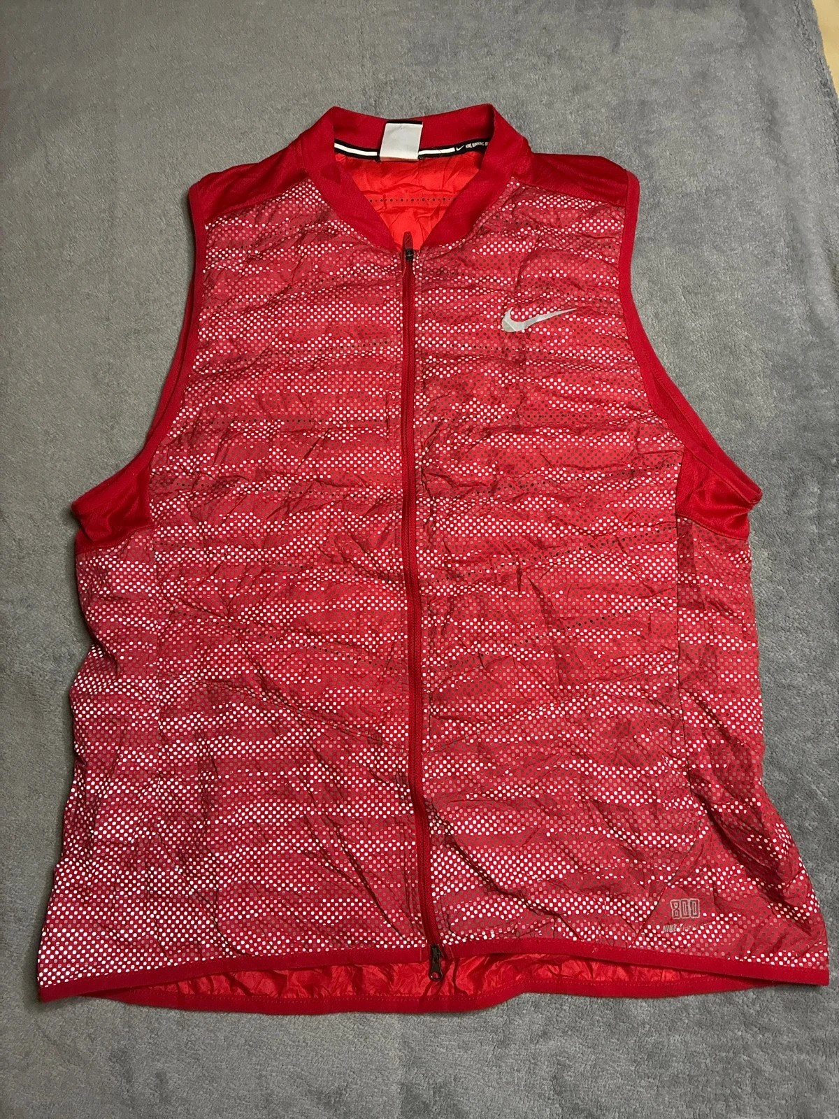 Gilet sans manches Nike Running XL rouge technique – Nike 4