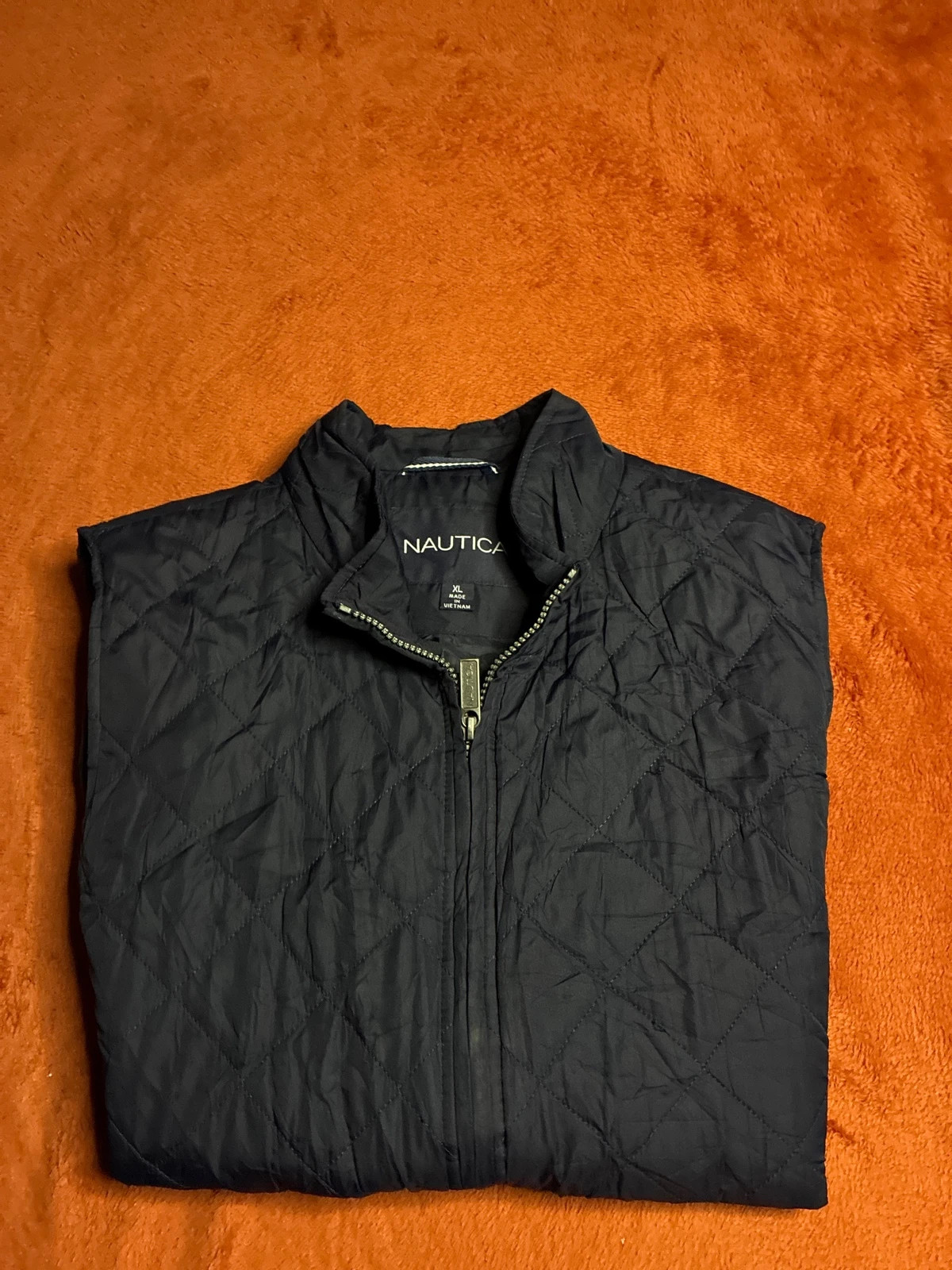 Doudoune sans manches Nautica noire matelassée XL