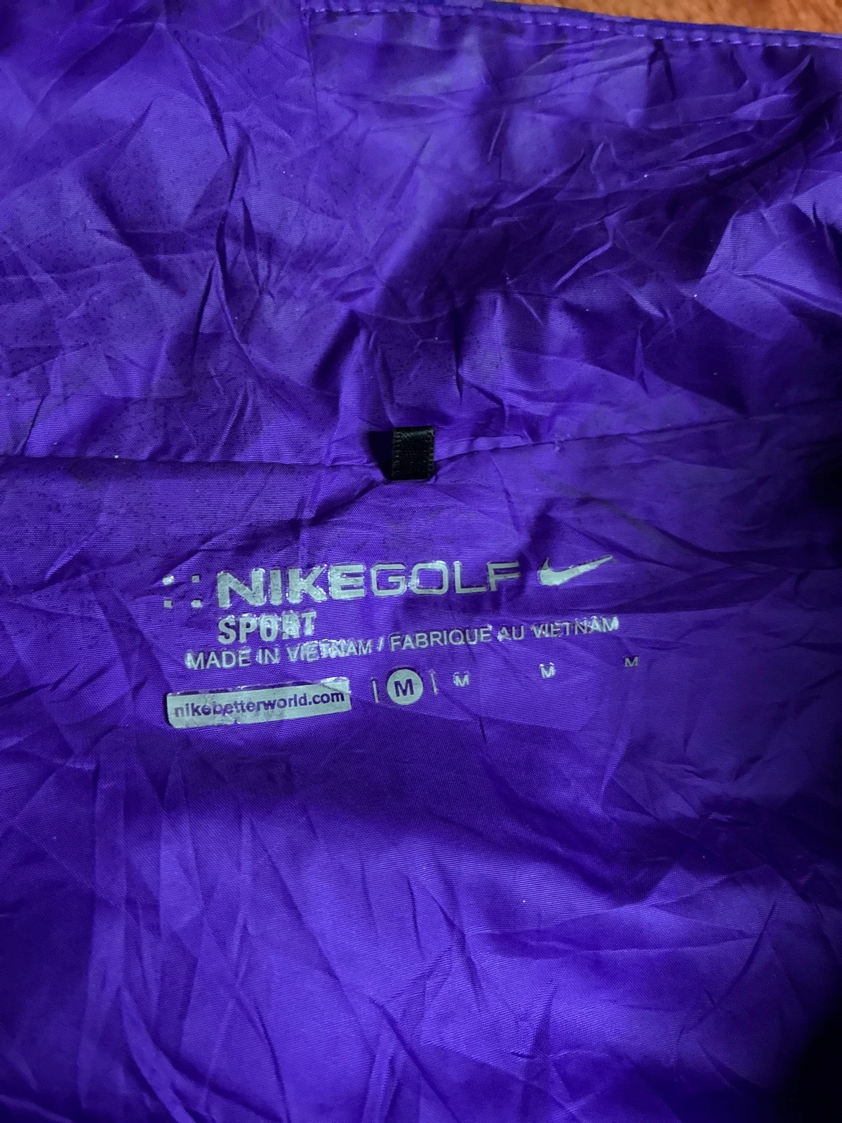 Nike Golf femme M – Doudoune sans manches violette – Nike – taille M / 38 / 10 4