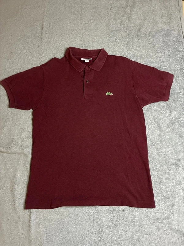 Polo Lacoste Classic Fit Bordeaux Homme M – Lacoste – taille M 2