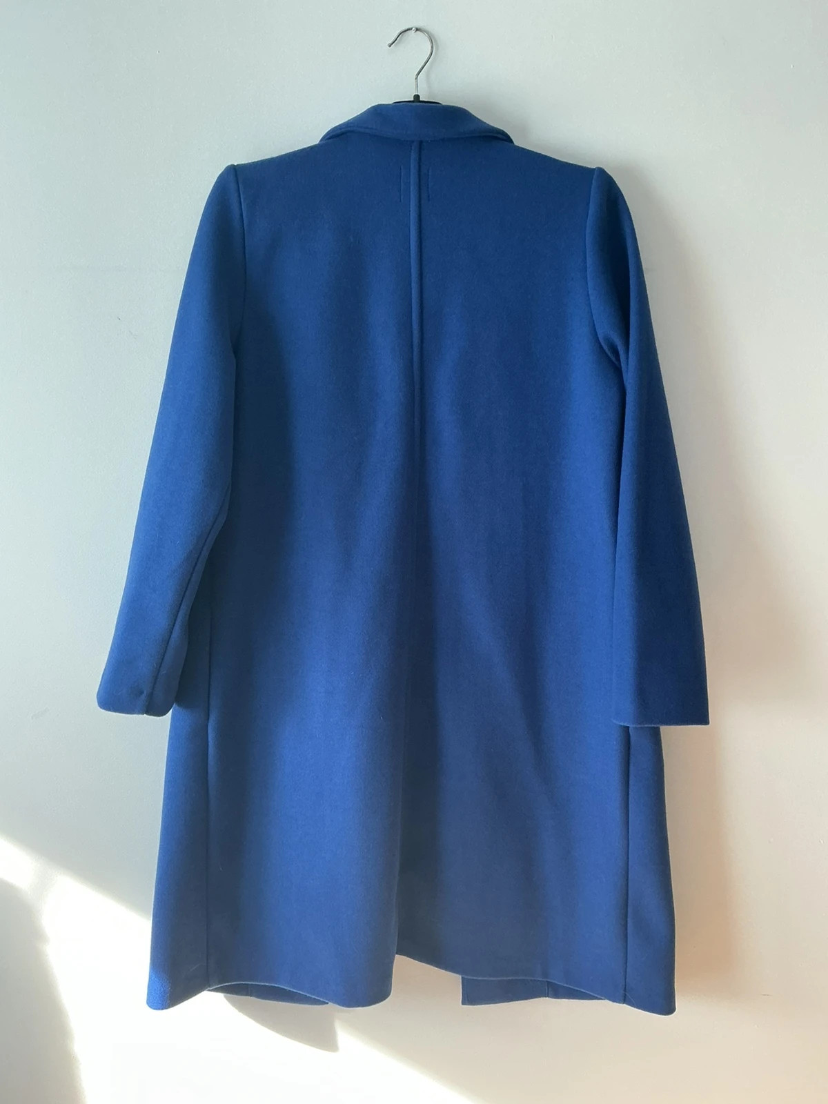 Casaco comprido Zara azul cobalto novo com etiqueta – L – Zara – taille L / 40 / 12 5
