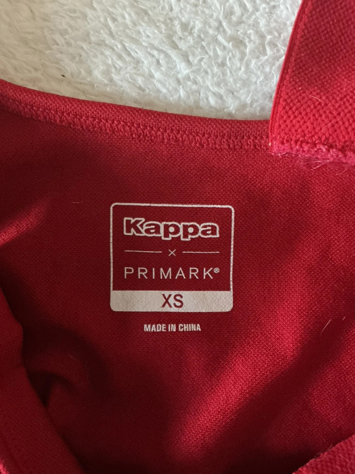 Top desportivo Kappa x Primark vermelho XS – Kappa – taille XS 2