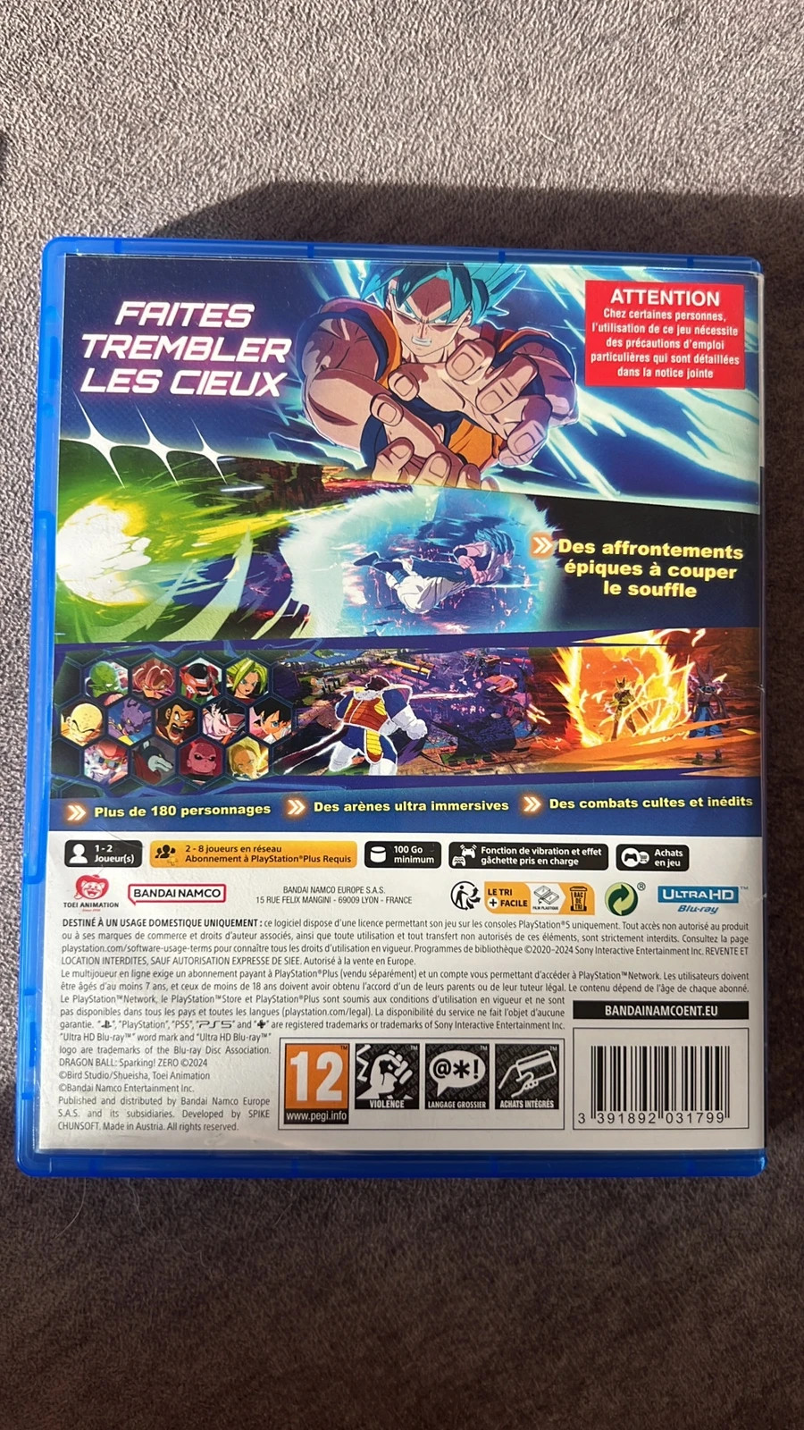Dragon Ball: Sparking! Zero PS5 – Completo com Caixa 2