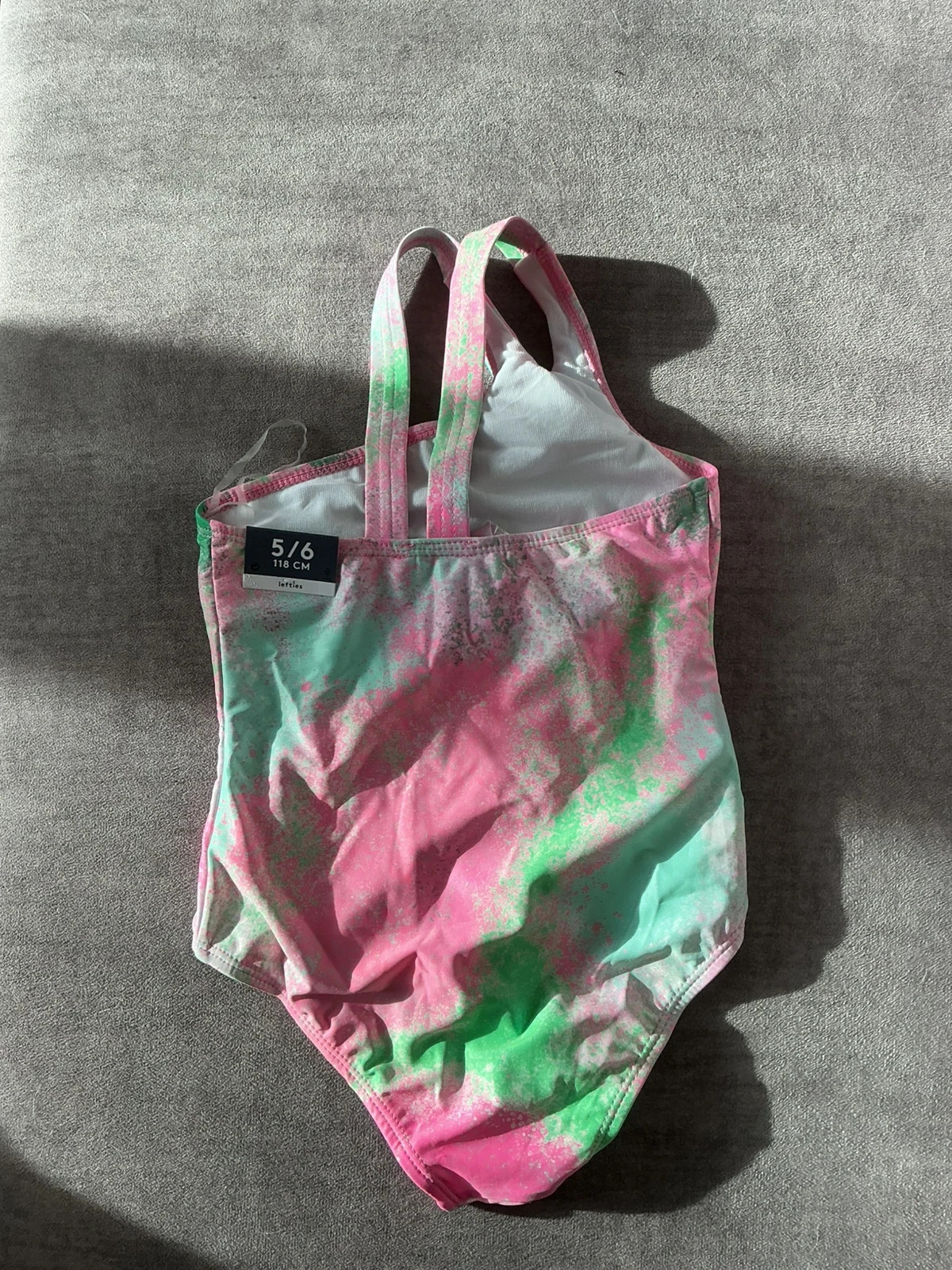 Fato de Banho Lefties Menina 5-6 Anos Estampado Rosa e Verde – Lefties – taille 6 anos / 116 cm 3
