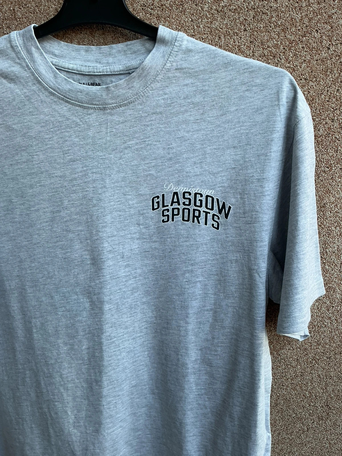 T-shirt Pull&Bear Glasgow Sports Cinza Homem XS Streetwear – Pull & Bear – taille XS 3