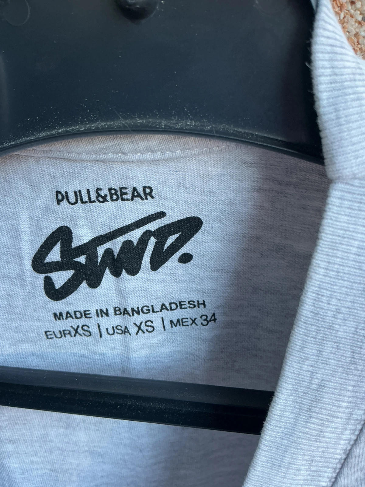 T-shirt Pull&Bear Glasgow Sports Cinza Homem XS Streetwear – Pull & Bear – taille XS 4