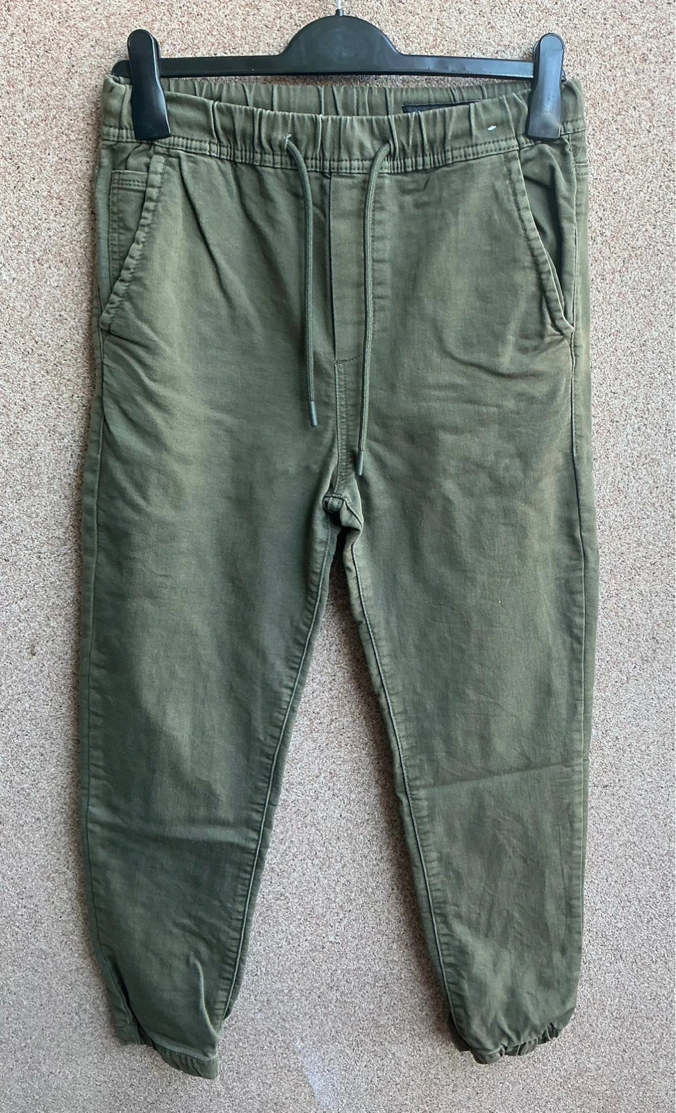 Calças Jogger Verde Caqui LeftiesMan Slim Fit Homem XS – Lefties – taille XS 2