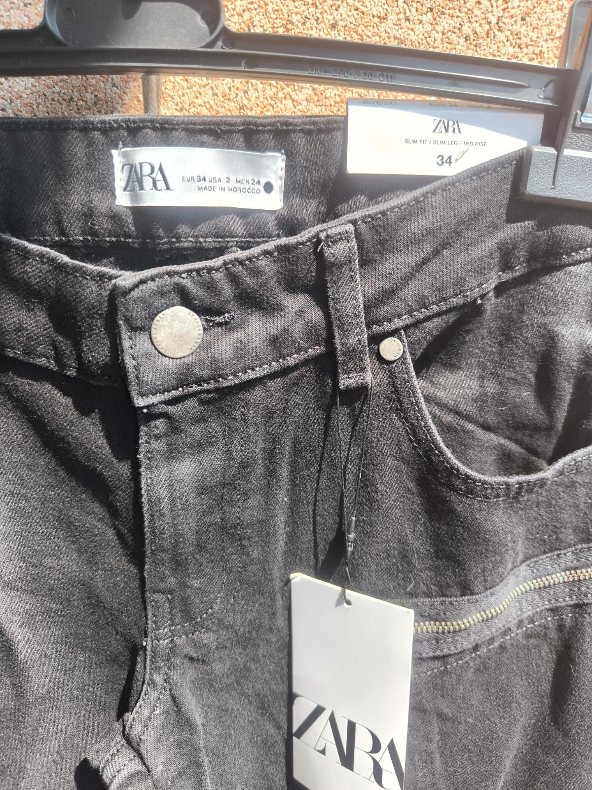 Cargo Jeans – Zara – taille XS / 34 / 6 3