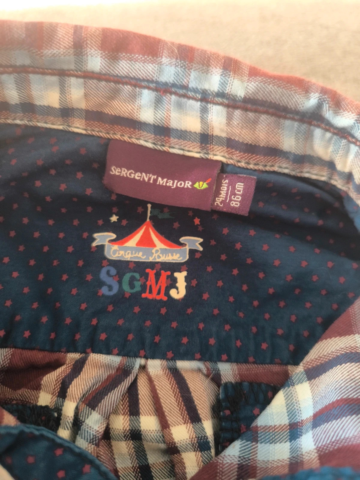 Camisa sergent major – Sergent Major – taille 18-24 meses / 86 cm 2