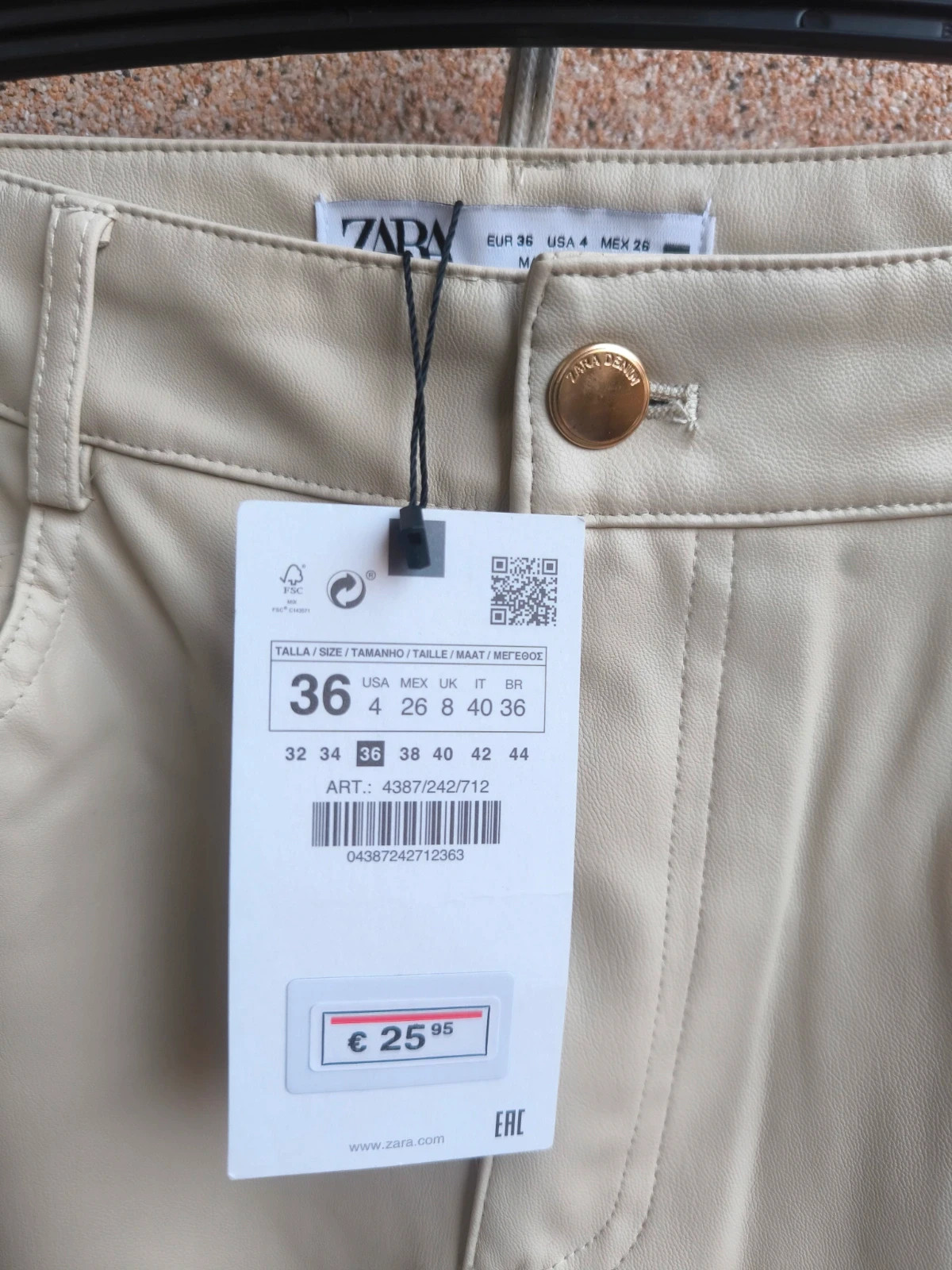 Calças Zara – Zara – taille S / 36 / 8 3