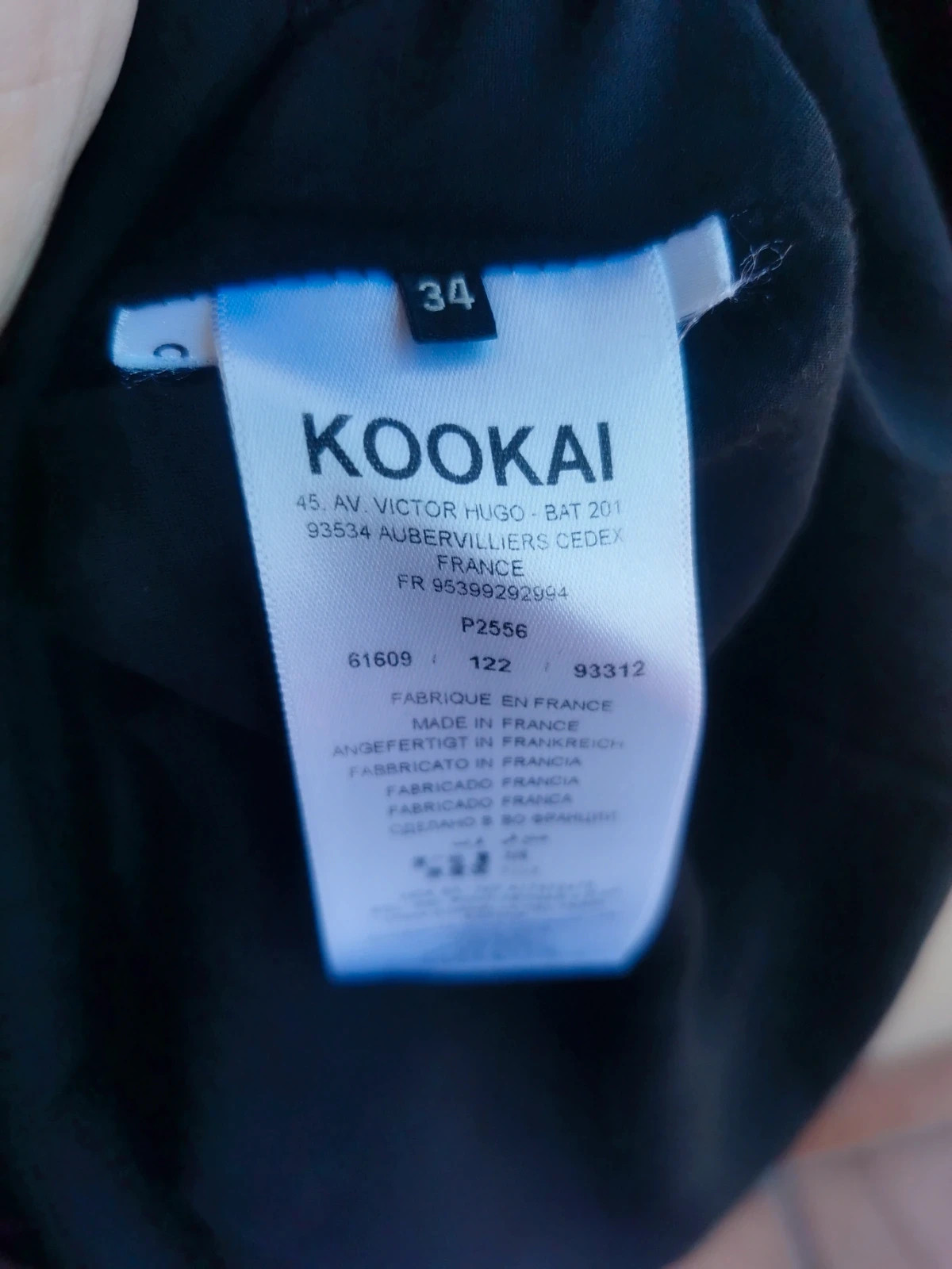 Vestido – KOOKAÏ – taille XS / 34 / 6 2