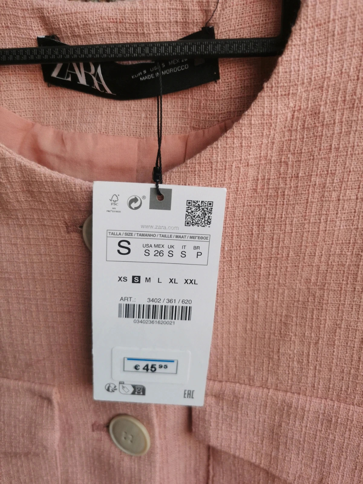 Blazer Zara – Zara – taille S / 36 / 8 2