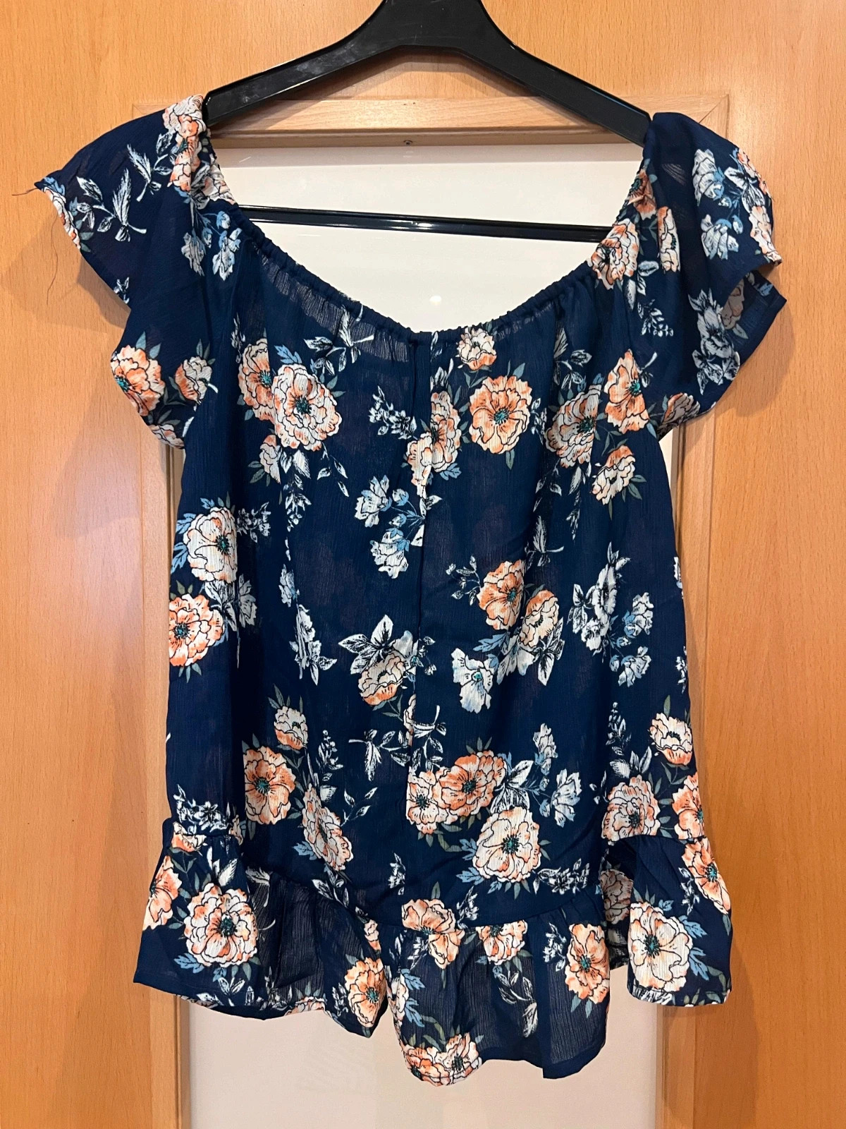 Blusa flores – Lily White – taille S / 36 / 8 3
