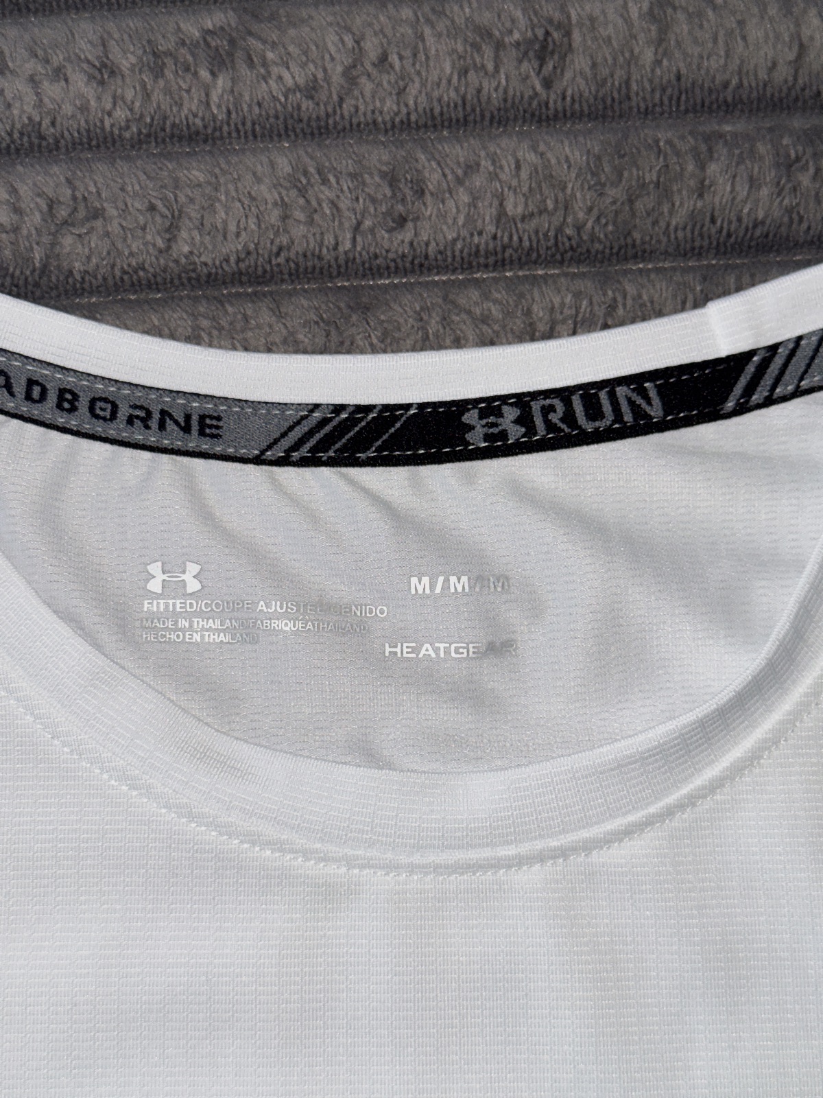 T-shirt de sport blanc Under Armour HeatGear – Under Armour – taille M 3