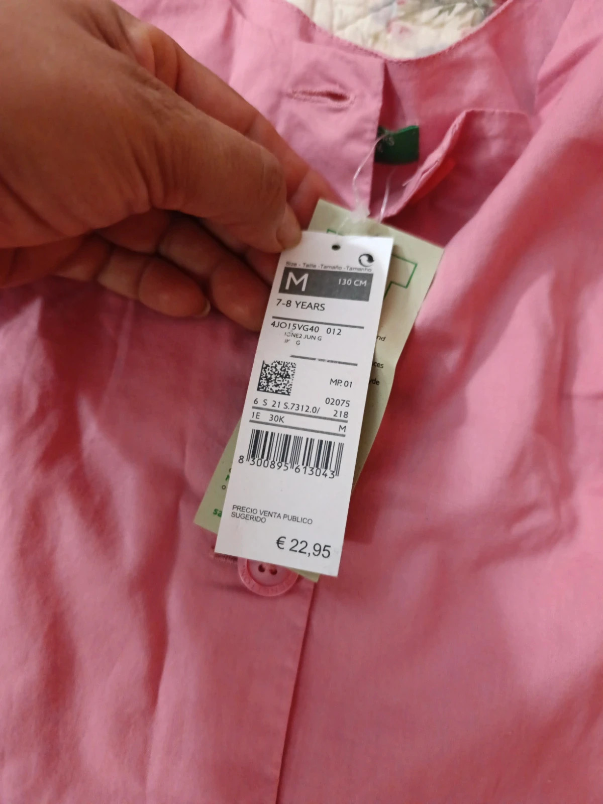 Vestido – United Colors of Benetton – taille 7 ans / 122 cm 5