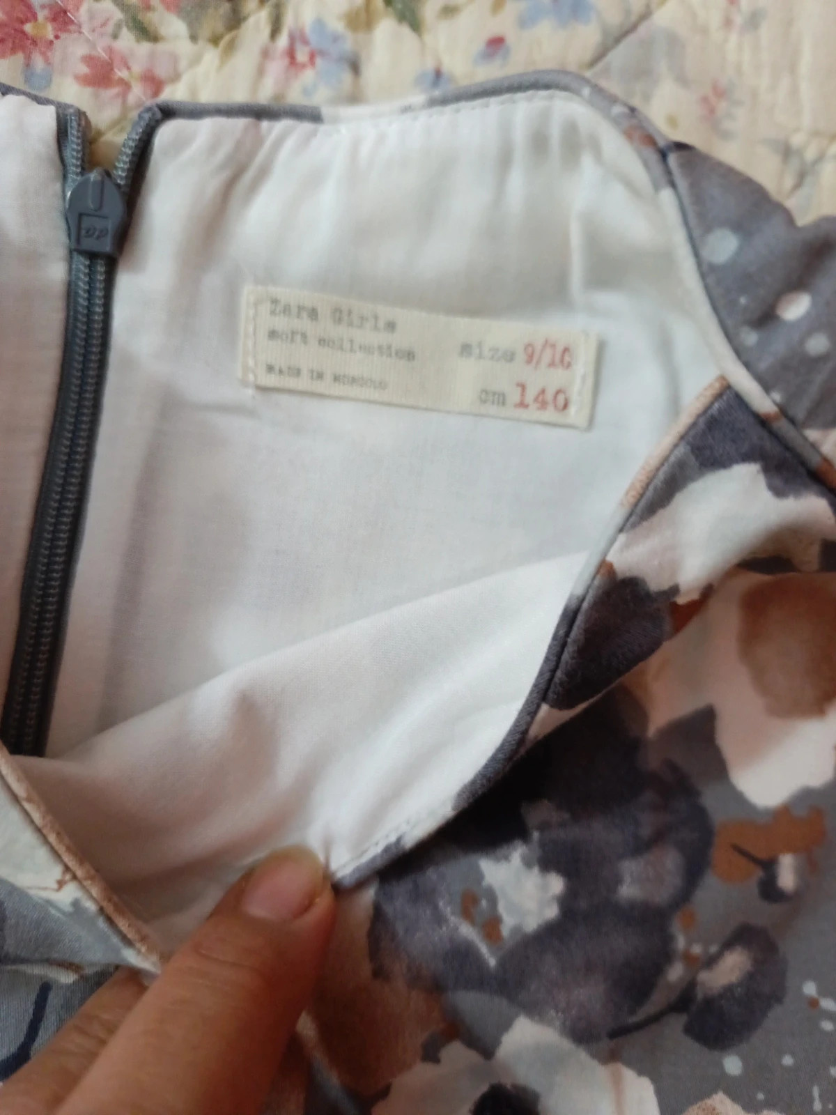 Vestido manga corta – Zara – taille 9 ans / 134 cm 5