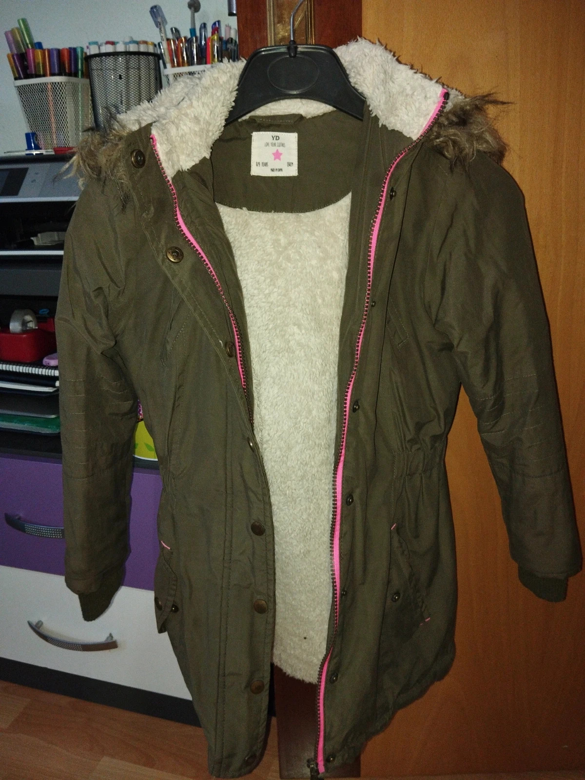Abrigo parka – Primark – taille 9 ans / 134 cm