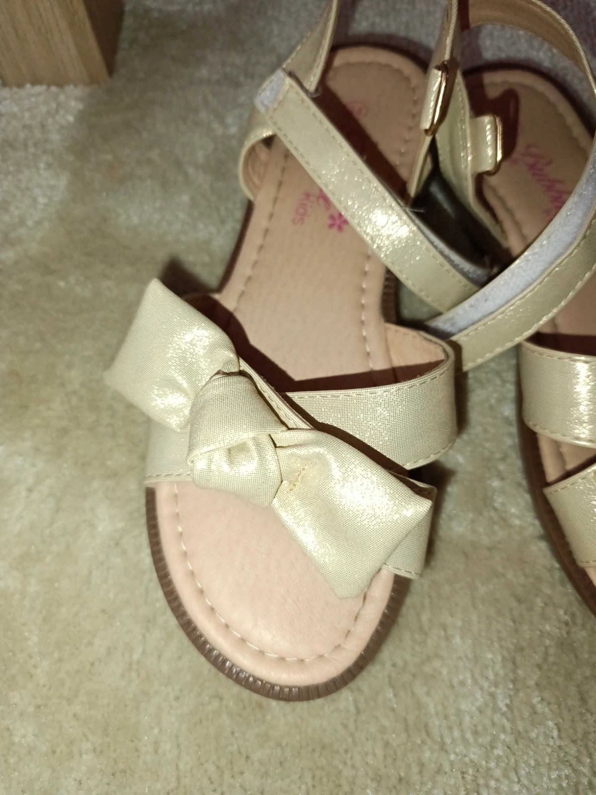 Sandalias doradas – Bubble – taille 34 2