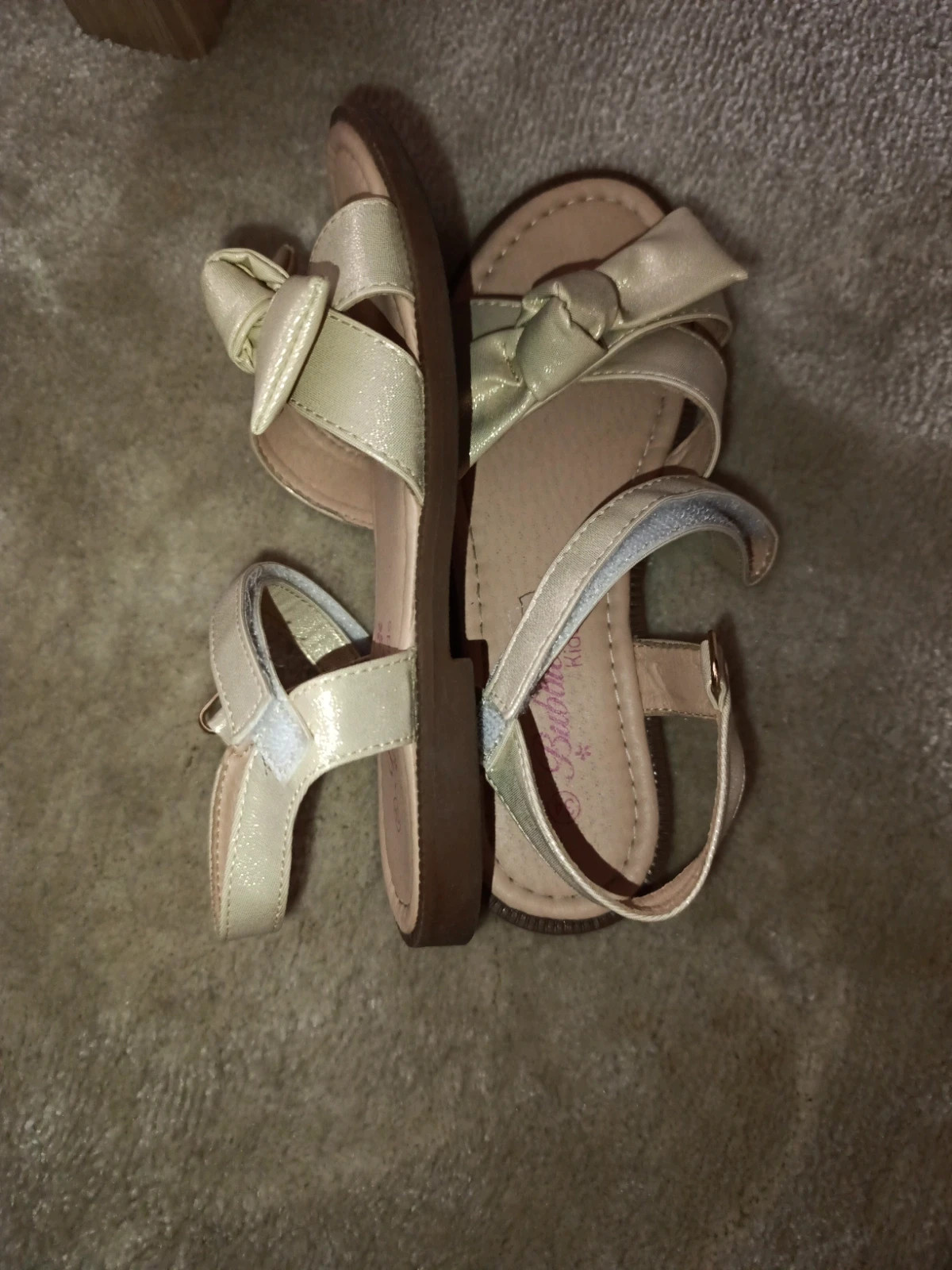 Sandalias doradas – Bubble – taille 34 3