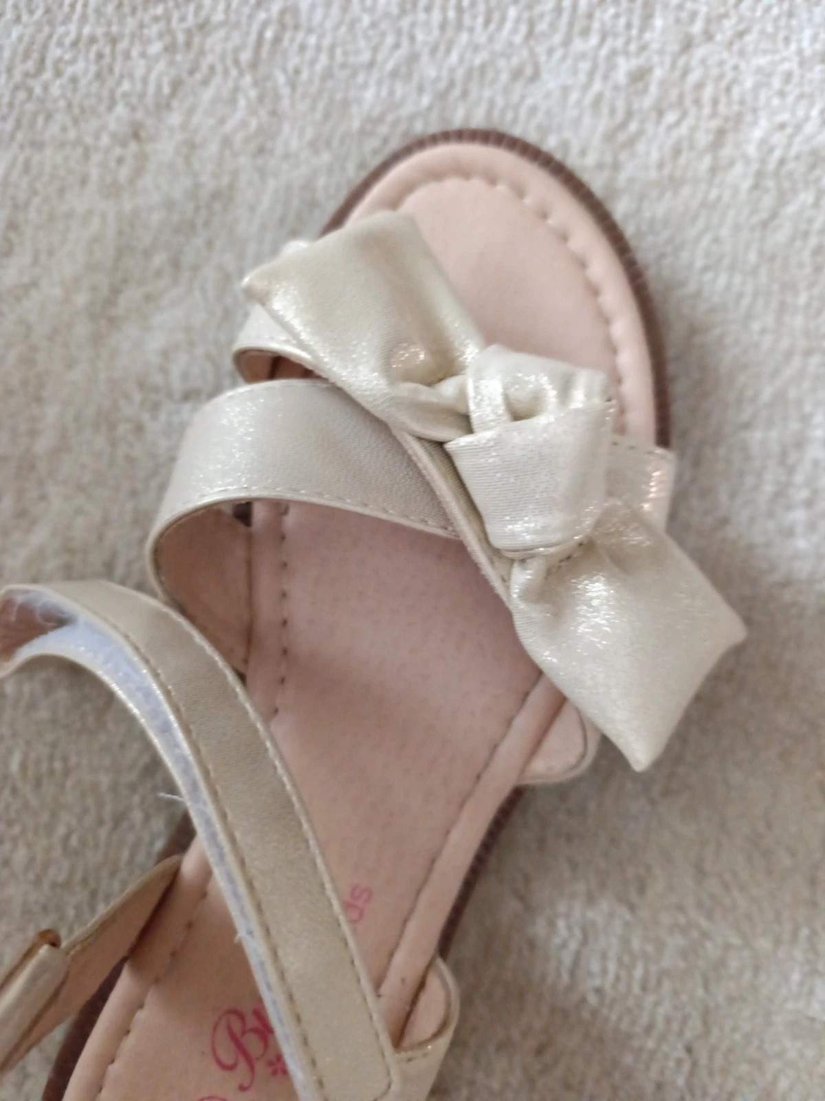 Sandalias doradas – Bubble – taille 34 4