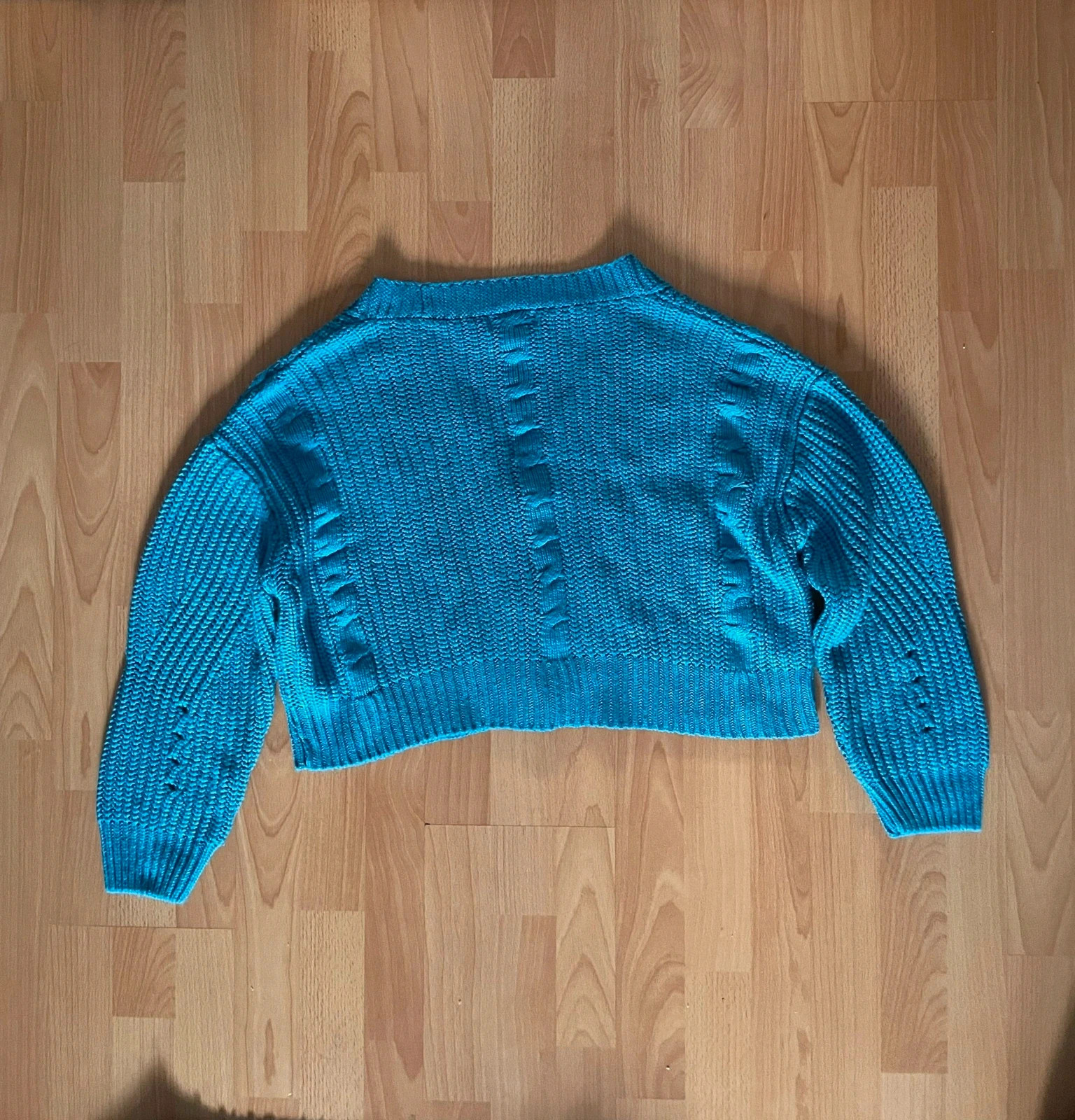 Cárdigan azul Stradivarius – Stradivarius – taille S / 36 / 8 3