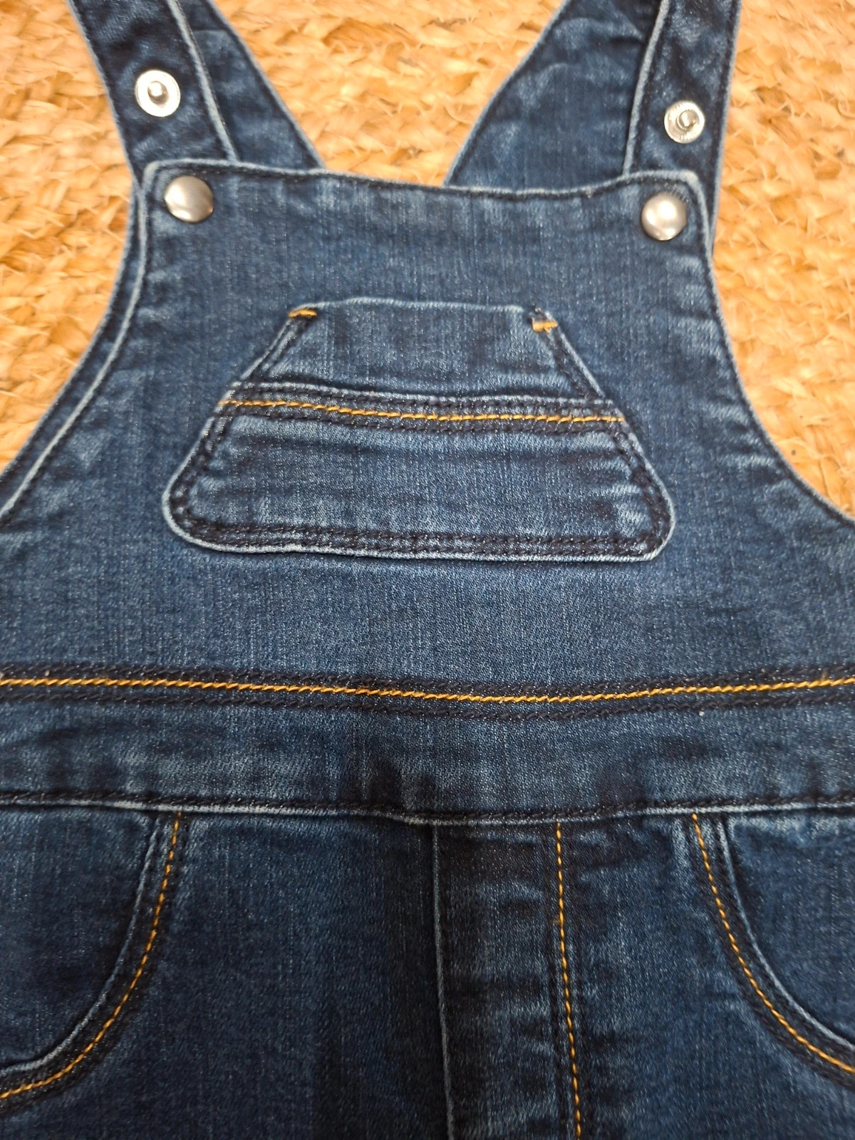 Salopette jean bébé Absorba 9 mois – 71 cm – Absorba – taille 9-12 mois / 74 cm 2