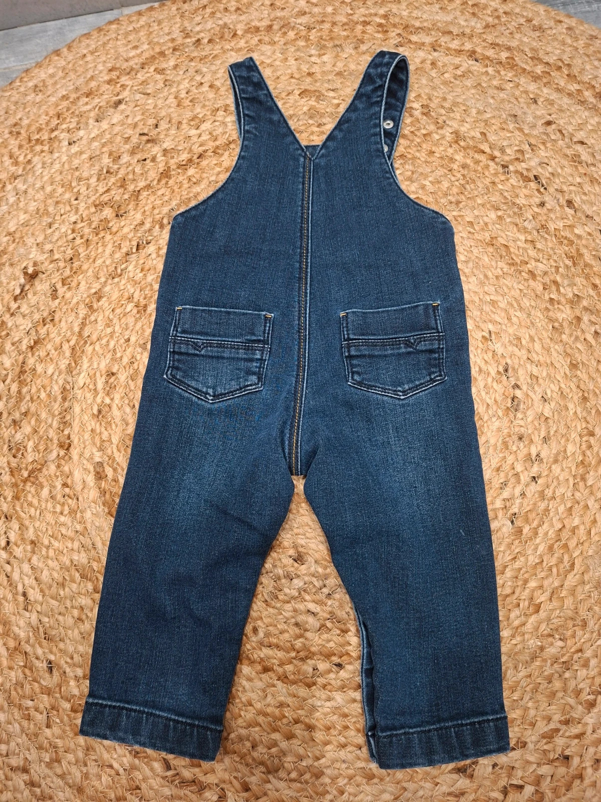 Salopette jean bébé Absorba 9 mois – 71 cm – Absorba – taille 9-12 mois / 74 cm 3