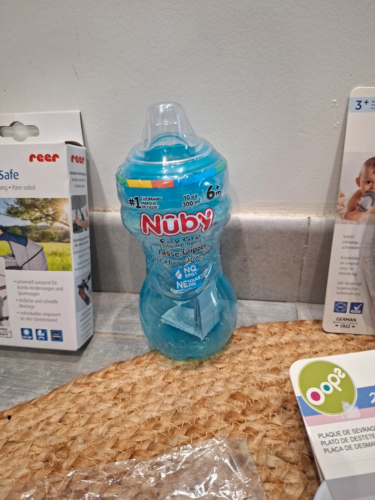 Lot accessoires bébé repas dentition poussette Nuby Reer OOPS neuf – NUBY 5