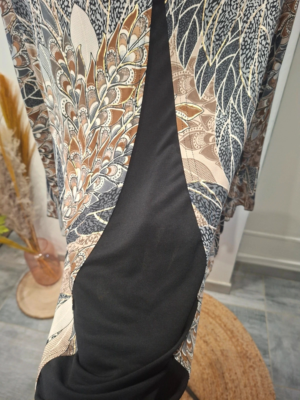 Tunique femme imprimée fluide – taille 46/48 – Made in France – taille XXXL / 46 / 18 2