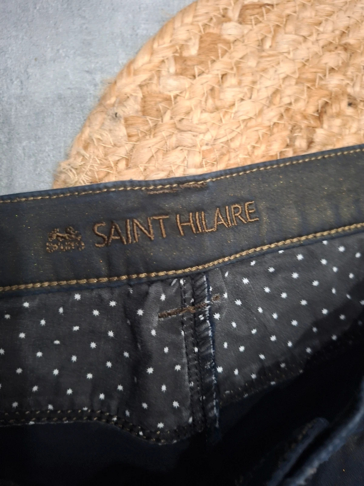 Jean noir SAINT Hilaire femme taille 38 – Coupe droite – SAINT HILAIRE – taille M / 38 / 10 4