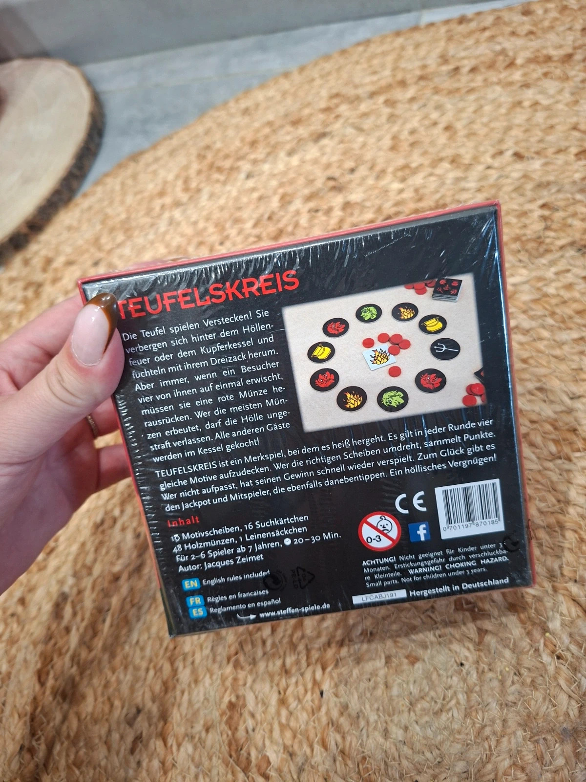 Jeu de société Teufelskreis – Steffen Spiele – Neuf sous blister – steffen spiele 5