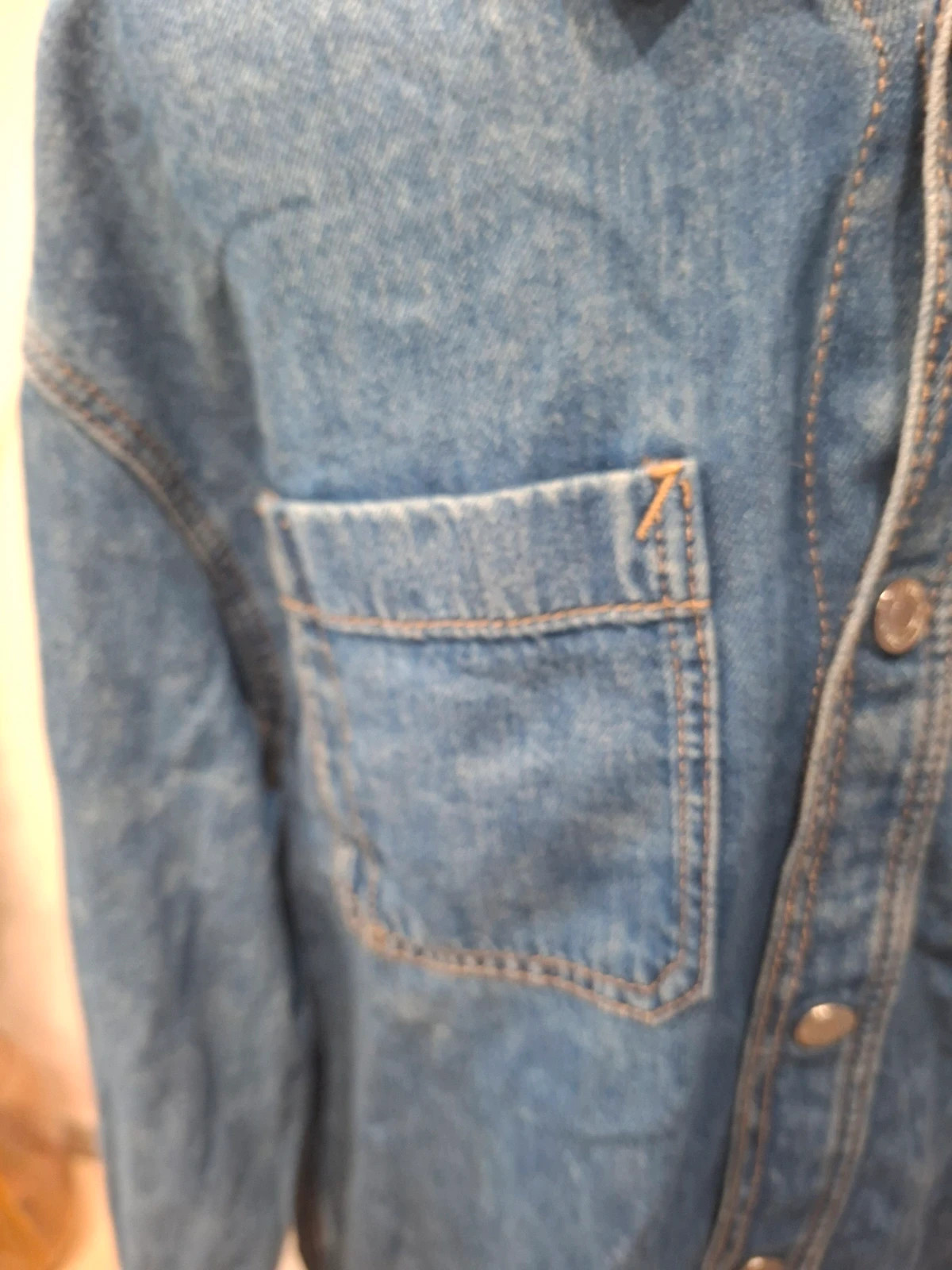 Veste chemise en jean H&M – 11/12 ans – H&M – taille 11 ans / 146 cm 5