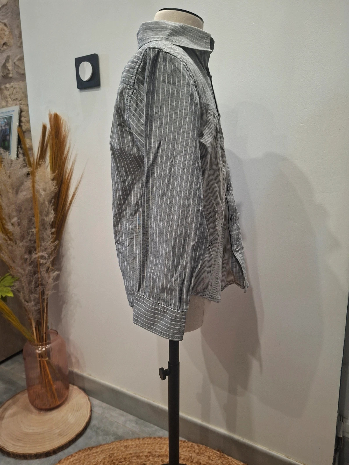 Chemise rayée enfant 4/5 ans – motif original – taille 4 ans / 104 cm 5