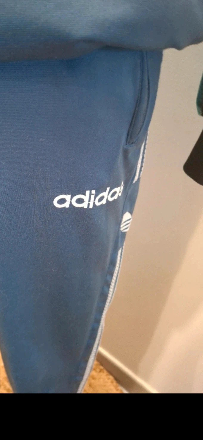 Survêtement Adidas vintage 174 cm bleu noir blanc – adidas – taille L 4
