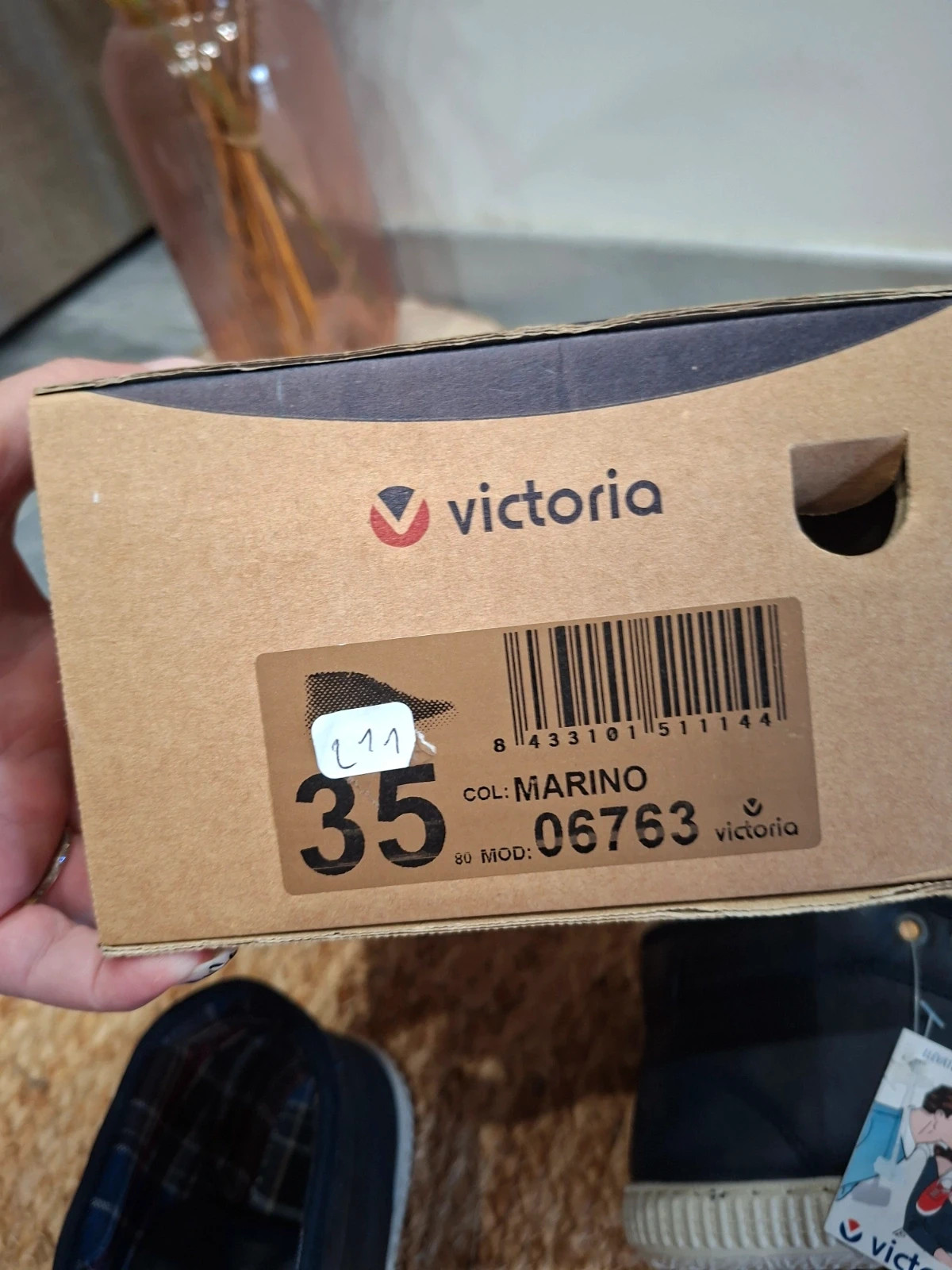 Victoria bottines montantes bleu marine à semelle blanche T.35 neuves avec boîte – Victoria – taille 35 5