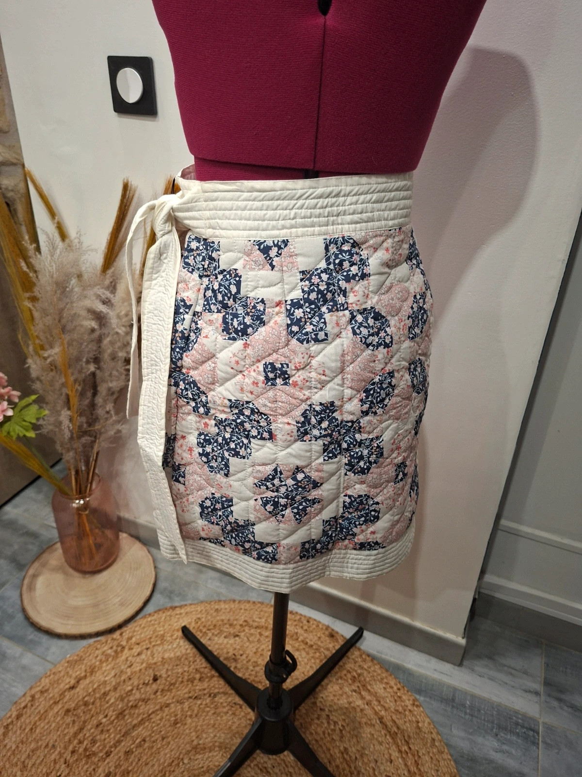 Jupe portefeuille matelassée Claudie Pierlot Paris T36 – Neuve – Claudie Pierlot – taille S / 36 / 8 4