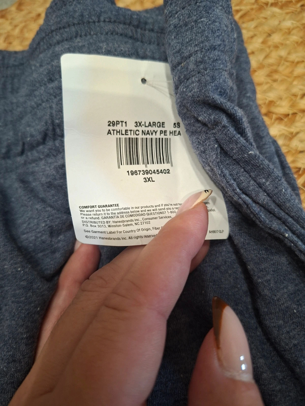 Lot de 2 pantalons Hanes Originals – 3XL – Hanes – taille XXXL 2