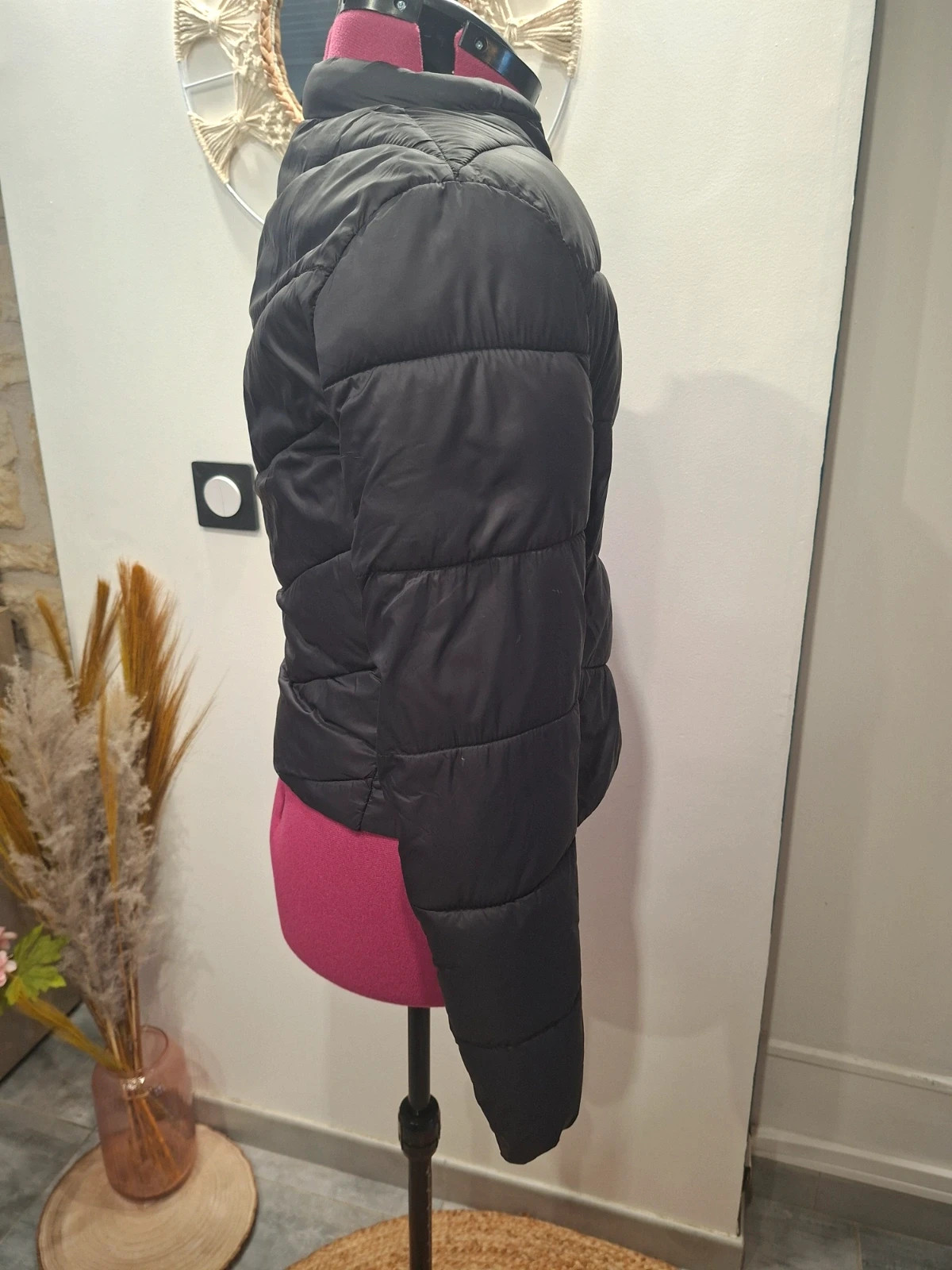 Doudoune femme Bershka noire – taille S – Bershka – taille S / 36 / 8 4