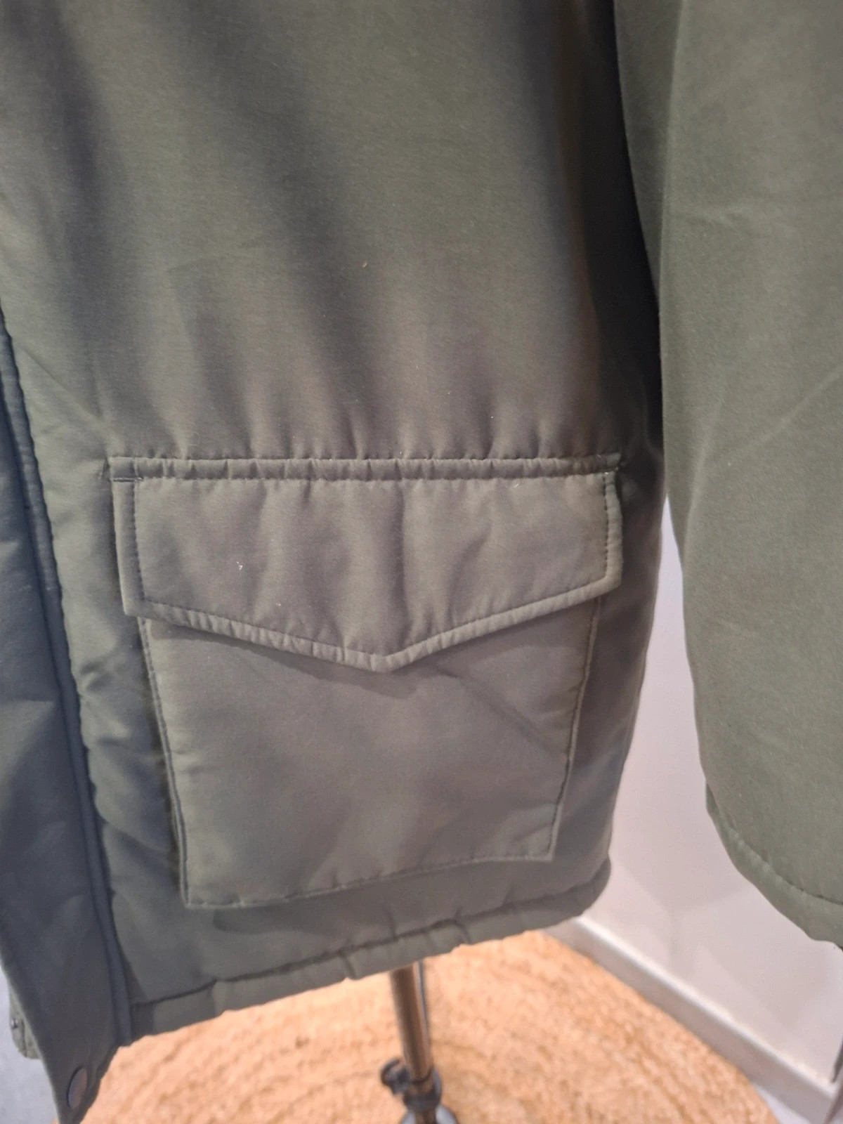 Parka enfant kaki Name It à capuche fourrure – 14 ans – Name It – taille 14 ans / 164 cm 4