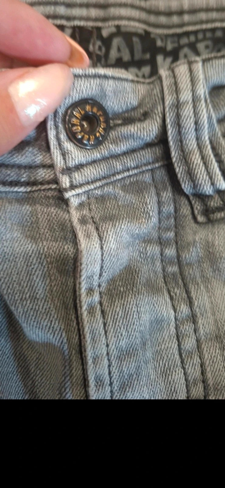 Jean Kaporal – gris clair – taille 39 – Kaporal – taille W29 | FR 38 4