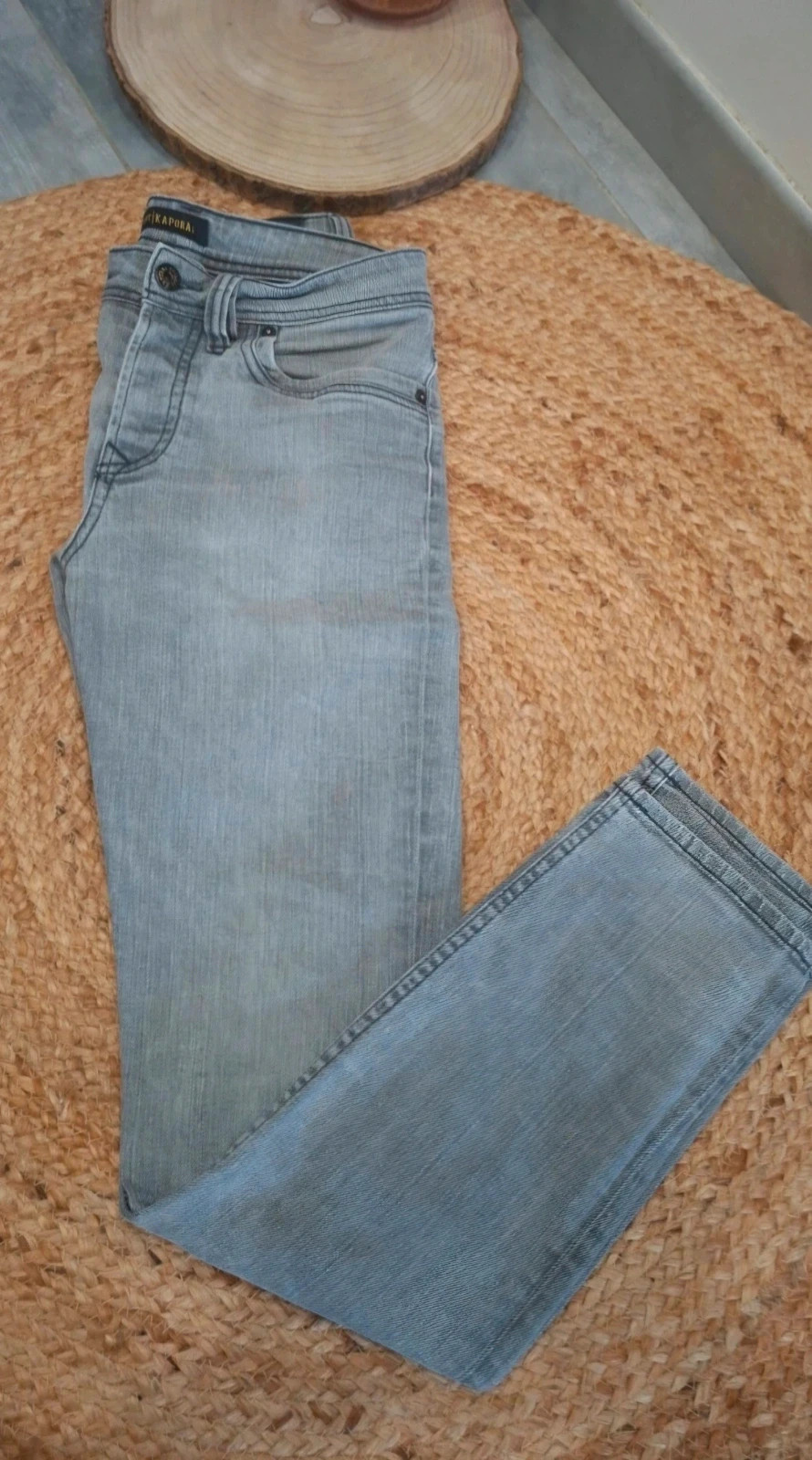 Jean Kaporal – gris clair – taille 39 – Kaporal – taille W29 | FR 38