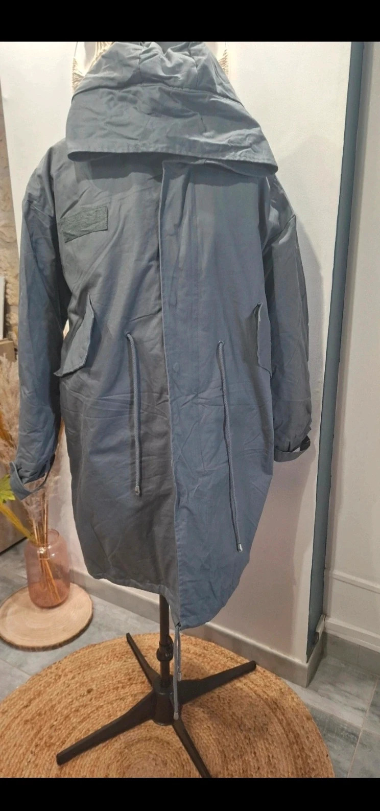 Parka homme gris – taille XL – Hello – taille XL / 42 / 14 2