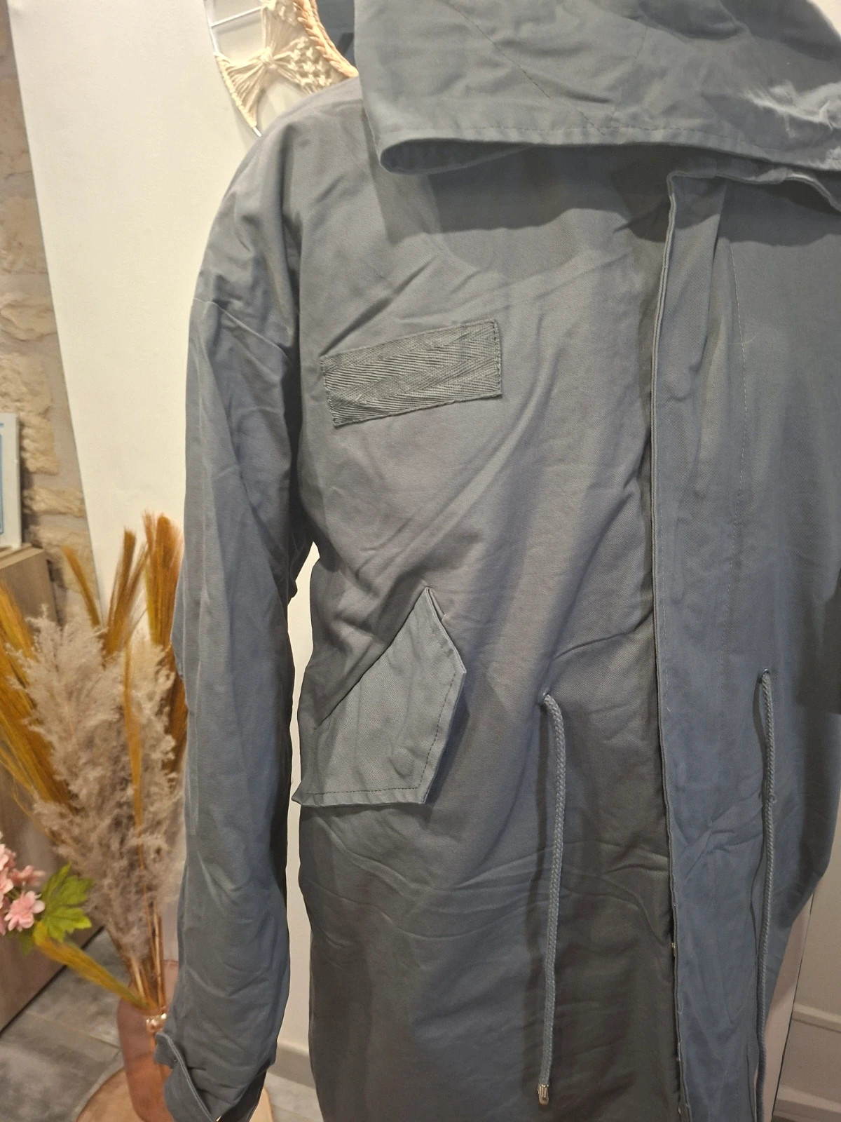 Parka homme gris – taille XL – Hello – taille XL / 42 / 14 3